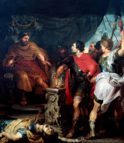 Mucio Escévola ante Porsena de Peter Paul Rubens